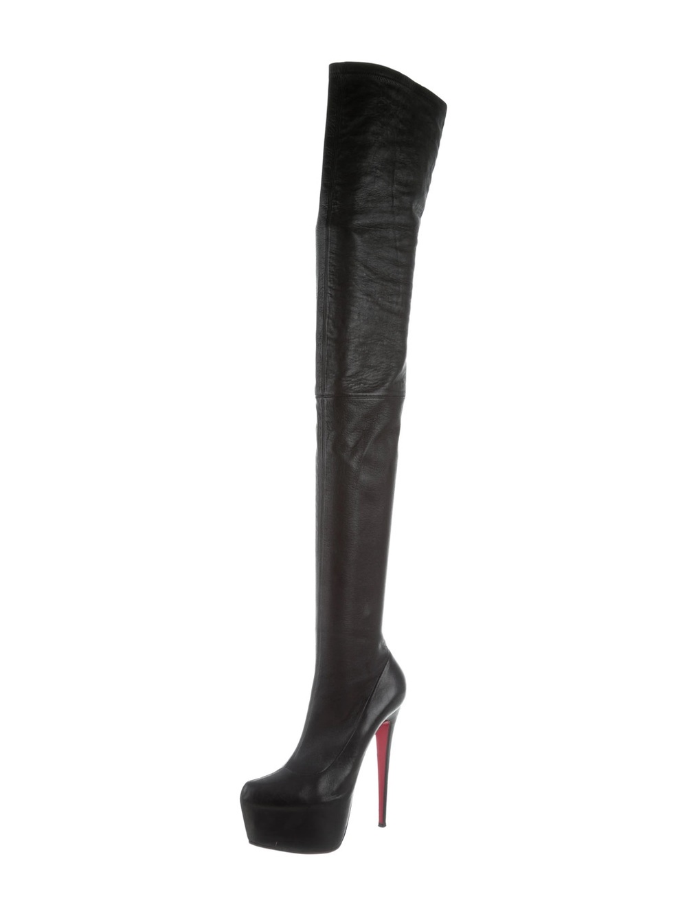 Christian Louboutin Monicarina leather thigh-high over the knee boots
